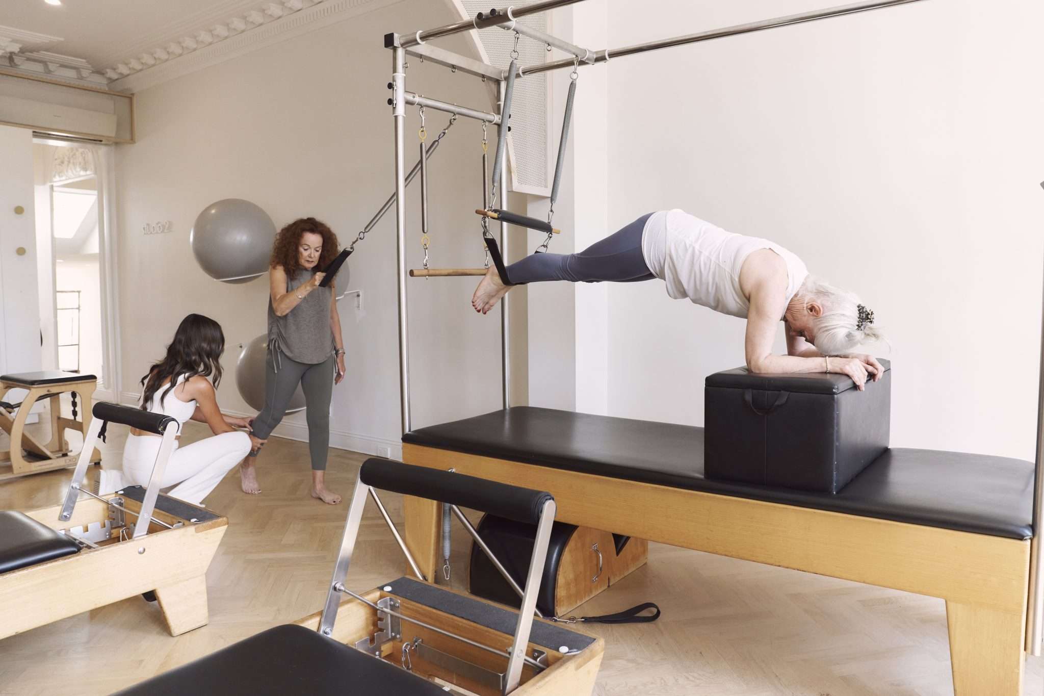 Clinical pilates Cadillac at Sum Of Us Studio in Prahran